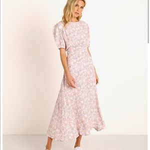 Faithfull the Brand Beline Midi Dress Vionettte Floral
